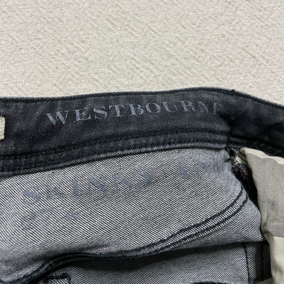Burberry Brit Westbourne Black Skinny Ankle Jeans 25 - Picture 5 of 11